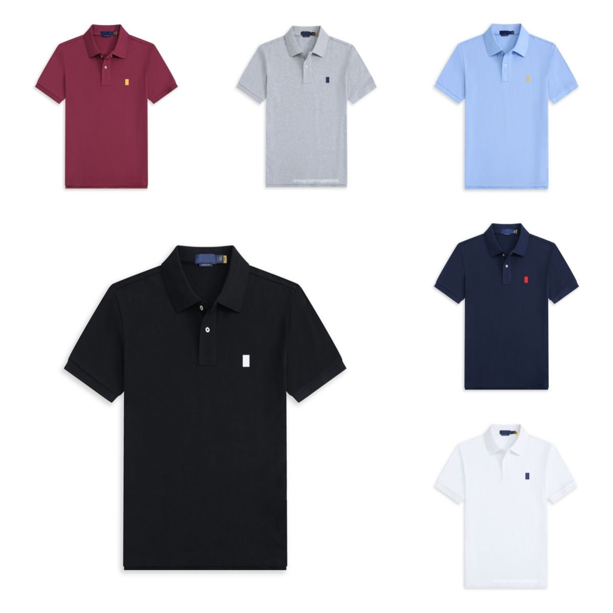 Mens polo t shirt Designer t shirts Embroidery Womens Letter Pure Cotton T-shirts Printing Black White Summer Casual Short sleeve