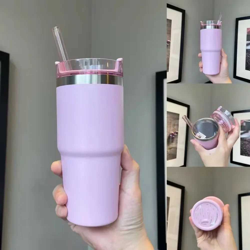 Latest Ice Cup Car Cup 304 Stainless Steel Water Cup 20OZ Large Capacity Beer Cup Insulation and Cooling X250605