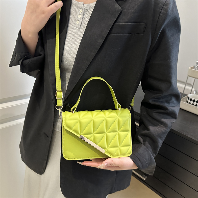 designer Fashion Single Shoulder Bag Niche Design Casual Handbag Small Square Bag for Women 2025 New Trendy Crossbody Bag