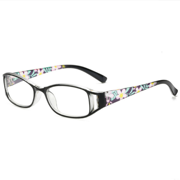 Fashion New Anti-Blue Light Resin Coated TR90 Women's Reading Elderly Presbyopic Glasses