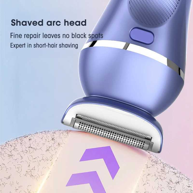 RESUXI 227 Womens 7-in-1 Multifunction Electric Epilator Shaver Bikini Legs Underarm Public Trimmer with Charging BaseXJ250607