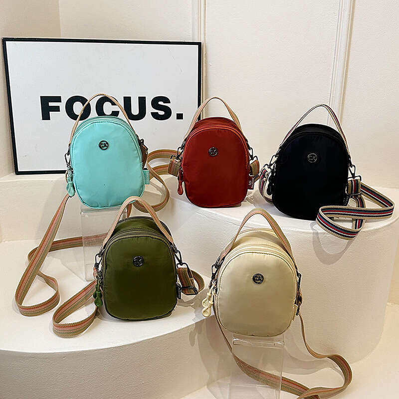 for Women Crossbody 2025 New Mini Phone Pouch Ultra-light Handheld Simple Women's Stylish Canvas Small Bag