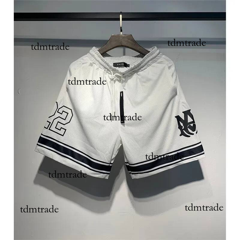 Amirishorts Designer Mens Shorts Pants Women Shorts Summer Sweatpants Wheelbarrow Printed Trend Outdoor Pants Short Cotton Casual Loose Hip Hop Shorts 563