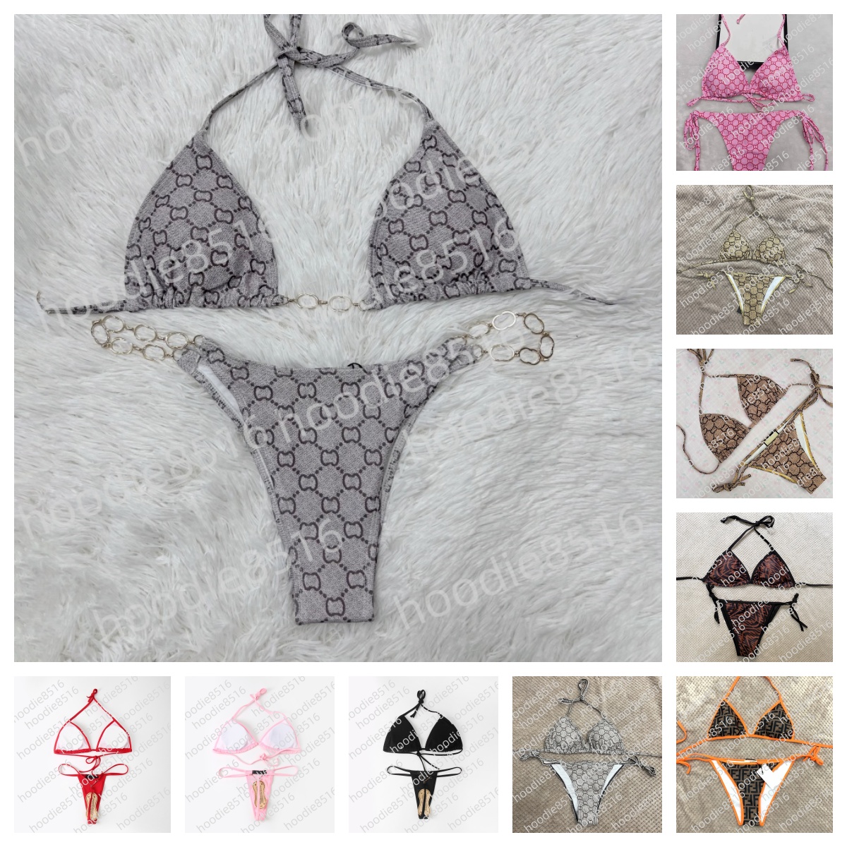 Bikini designer womens swimwear women Swimwears Sexy swimsuit Thong Letter Luxury Fashion summer letter print short Set Thongs Bra Beach pattern pool parties sets