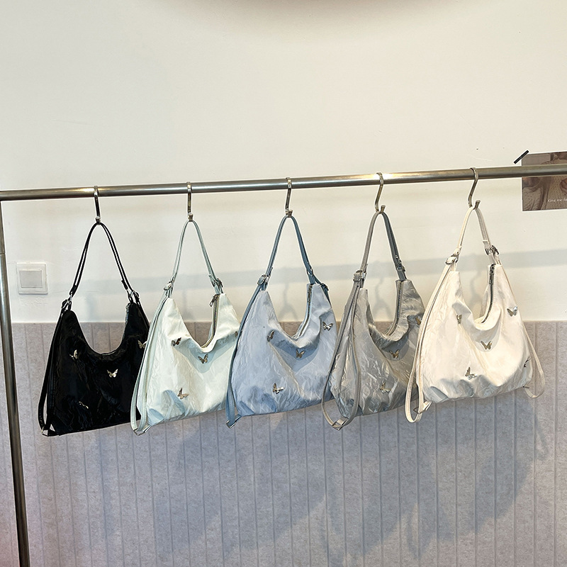 designer Niche Design Commuter Aesthetic Casual Large Capacity Bag for Women 2025 New Design Sense Double Shoulder Single Shoulder Backpack