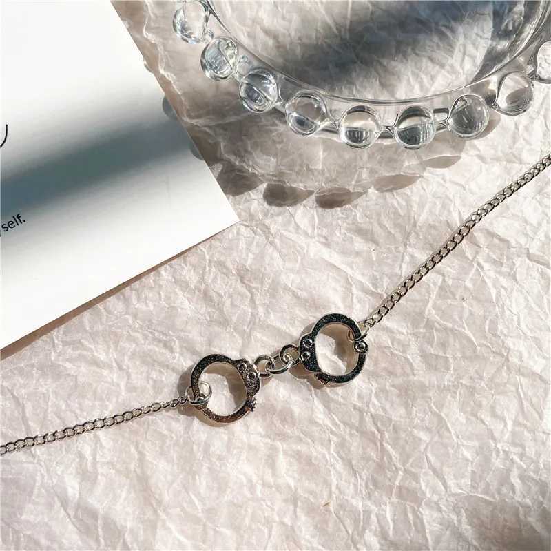 Vintage Design Gun Revolver Pendant Necklace Fashion Retro Geometric Charms Choker Jewelry Party Gift For Women Men XJ250604