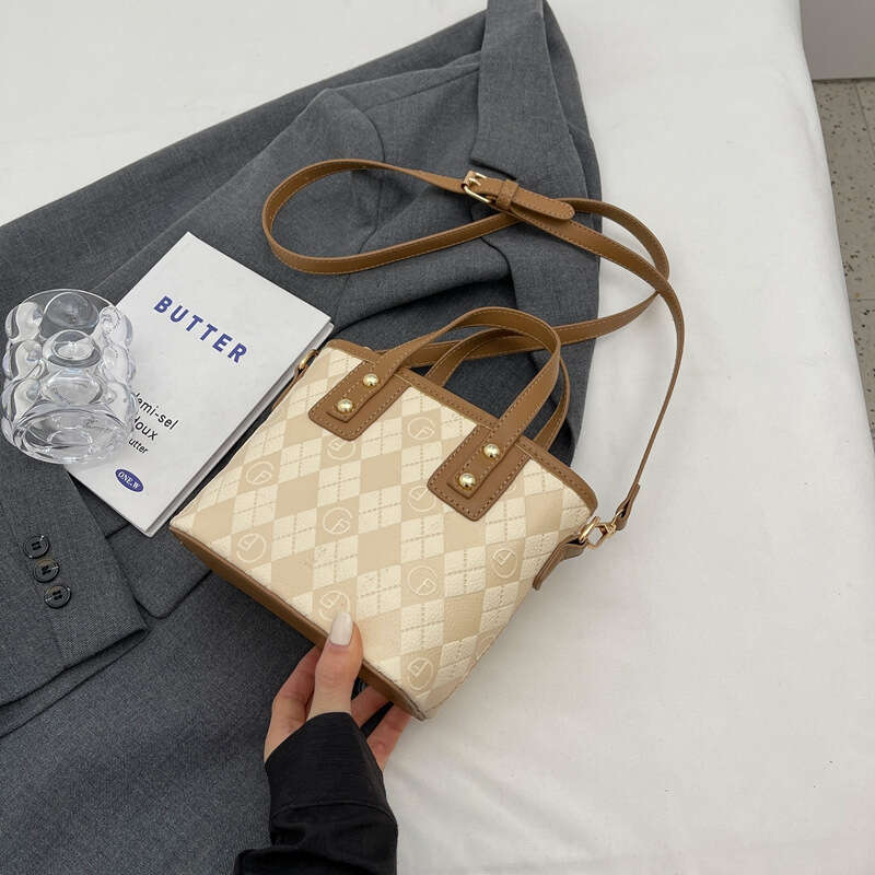 Trendy Small for Women 2023 New Versatile Crossbody Textured Niche Handheld Bucket Bags