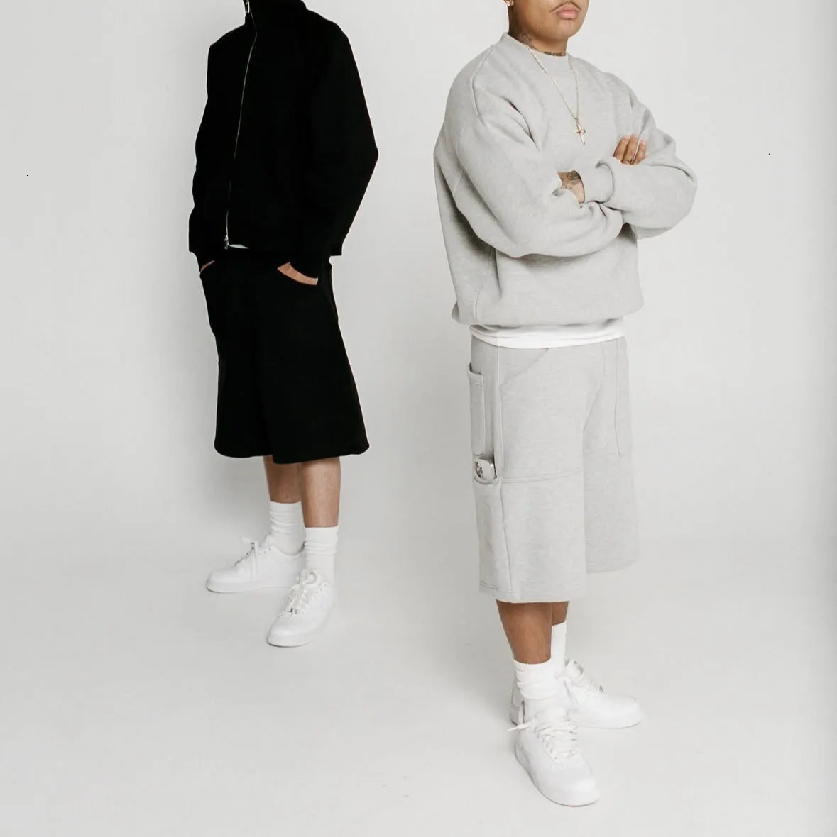 Harajuku Street Simple Mens Sports Pants Ins Versatile Loose FivePoint Short Casual Men Shorts 250604