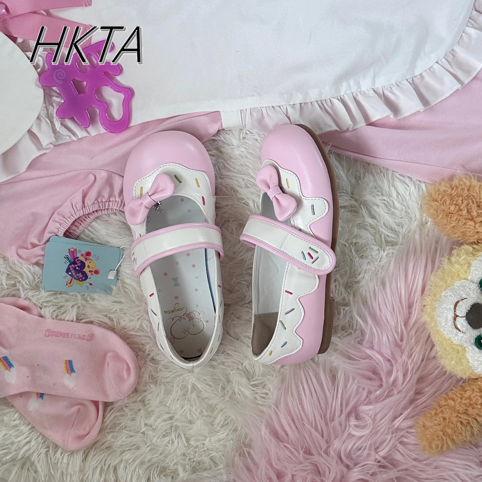 Japanese Soft Flat-soled Small Leather Shoes Cute Lolita Girl Original n Mary Jane Cute Round Head Flats Shoes Women Shoe 250603