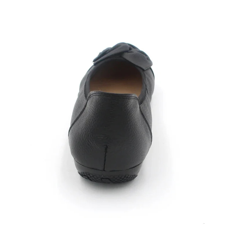 TIMETANG Plus size 34-43 women genuine leather flat shoes woman work shoes est fashion female casual single shoes women flats 250603