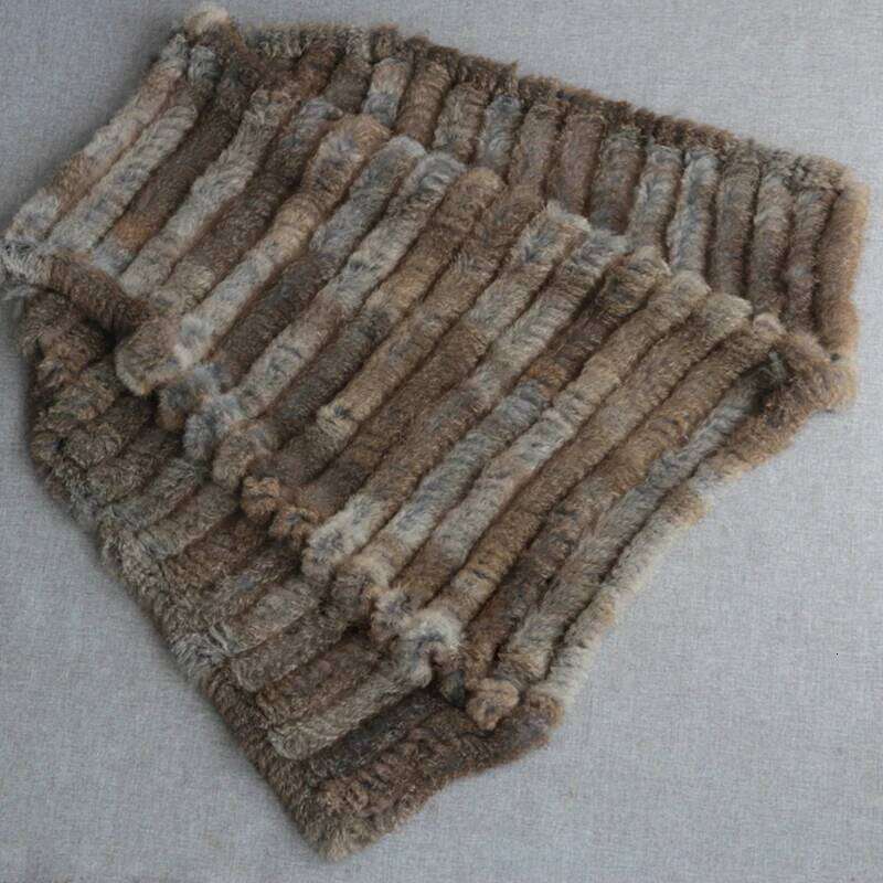 HSPL Knitted Vest 2019 Rabbit Women Female Waistcoat Lady Real Fur Gilet Colete Feminino De Inverno