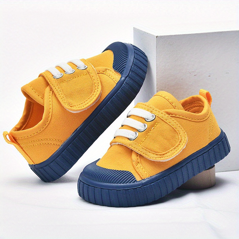 Children Canvas Shoes Toddler Infant Boy Sneakers Girl Candy Color Casual Shoes Baby Kids Breathable Soft Leisure Shoes