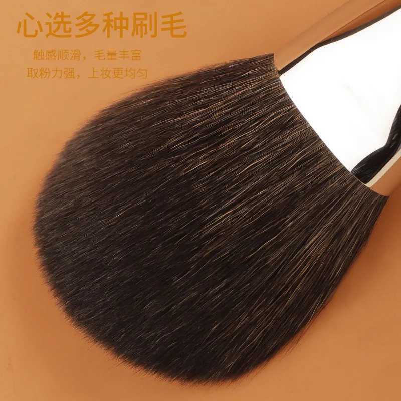 9pcs/set Makeup Brushes Set Powder B Makeup Brush Crease Eyebrow Eyeshadow Lip Cosmetic Tool Kit Animal Hair W250605