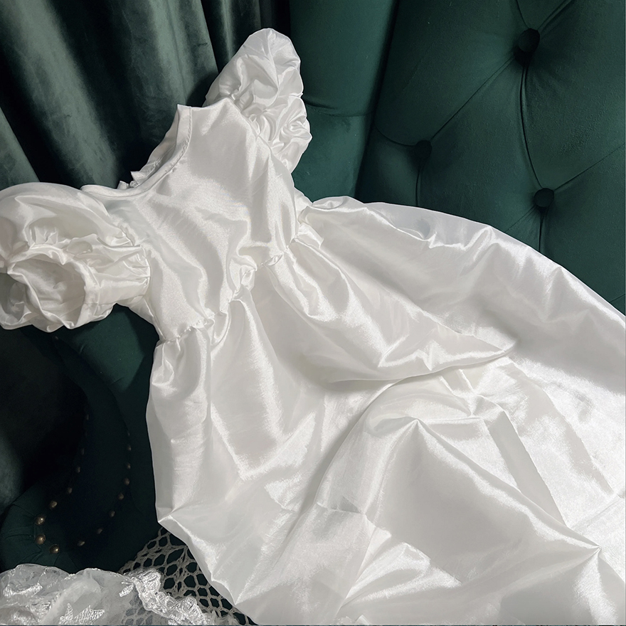 Vintage Baby Girl Dress Baptism Birthday Party Wedding Christening Infant Lace baptism Gown Handcrafted Heirloom gown Set