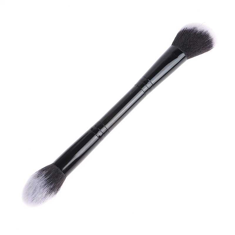 Double Head Makeup Brushes Highlighting Brush Face Contour Brush Soft Hair B Brush Beauty Cosmetic Tools W250605