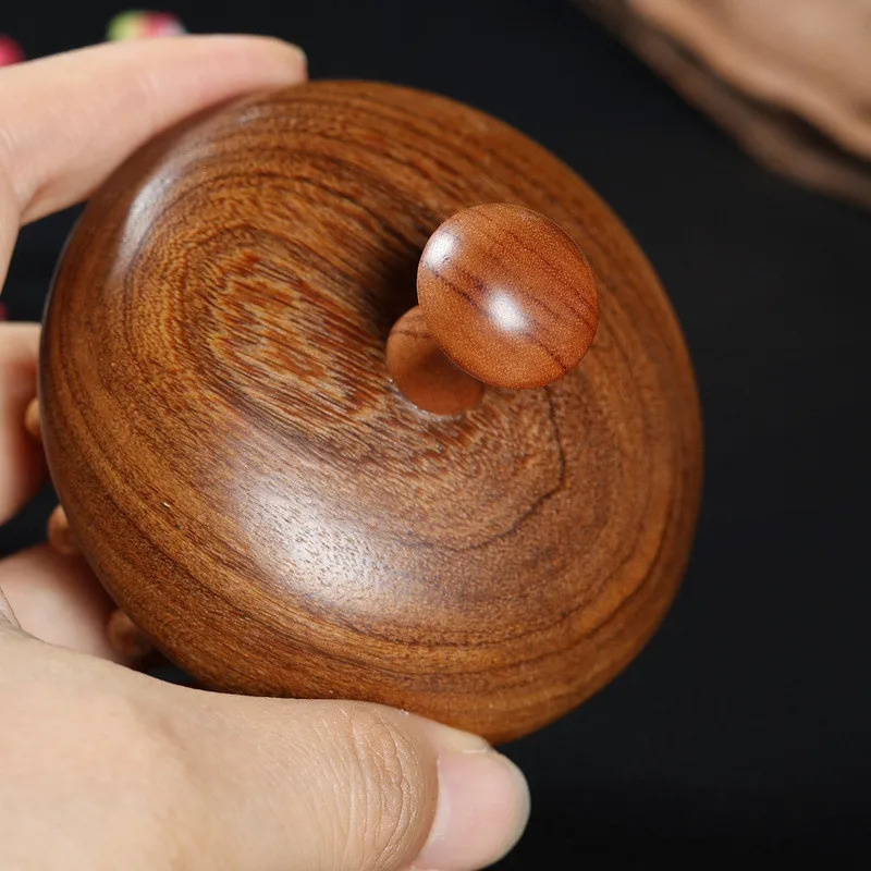 Natural Sandalwood Air Cushion Comb Portable Scalp Massage Detangling Brush for Curly Straight Hair 250603