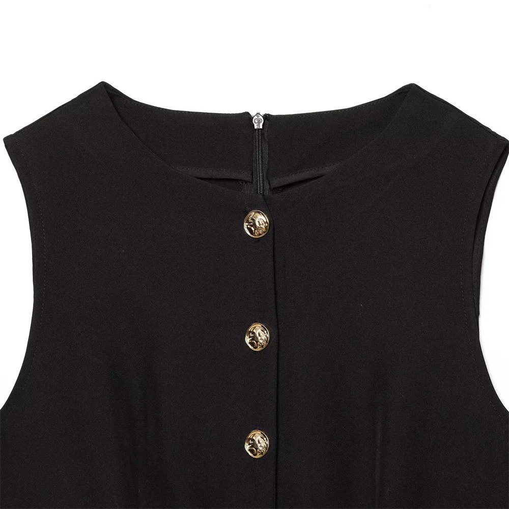 Womens Casual Elegant Fashion n with European and American Style Belt Crepe Silk jumpsuit 250604