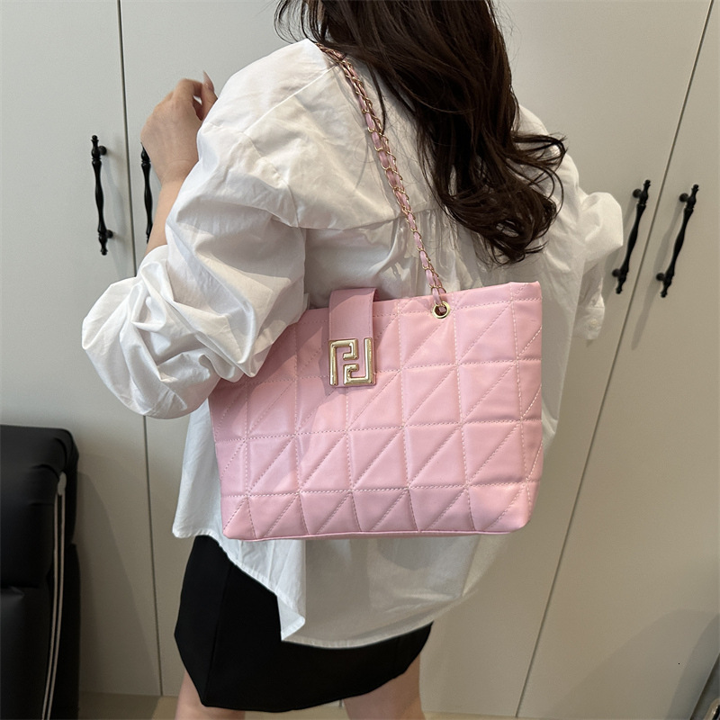 designer 2025 Trendy Casual Simple Large Capacity Bag Summer New Fashion Stylish Women's Shoulder Tote Bag