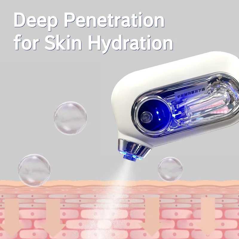 Facial Skin Moisturizing Mist Sprayer Airbrush Facial Deep Cleaning Oxygen Injector Sprayer Cordless Air Brush Compressor XJ250607