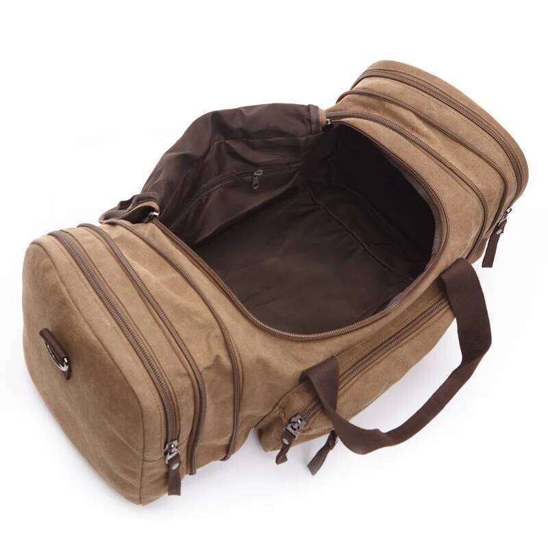 New Fashion Outdoor Travel Handbag Canvas Crossbody Backpack Trend Large Capacity Casual Shoulder Bag