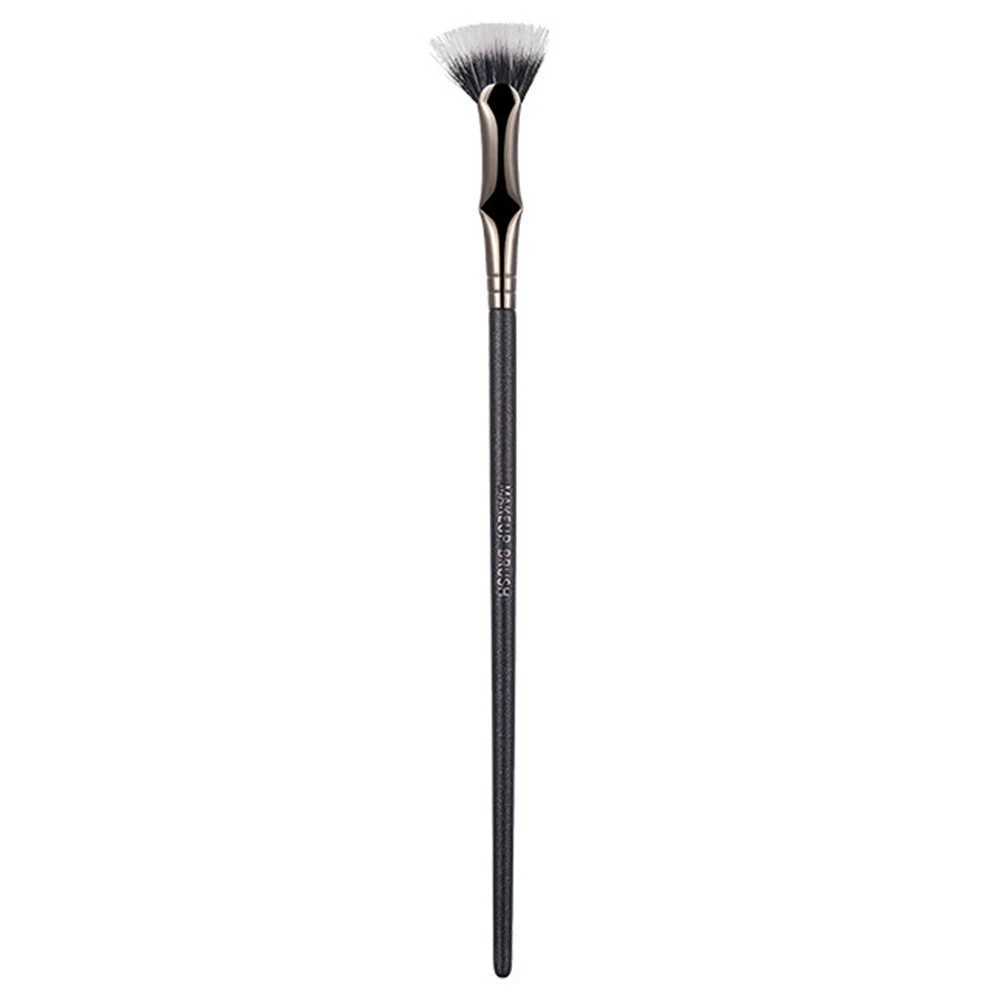 Angled Fan Shaped Eyelash Brush Multifunctional Eyelash Eyebrow Makeup Brush No Smearing Clumping for Upper Lower Eye Lash W250605