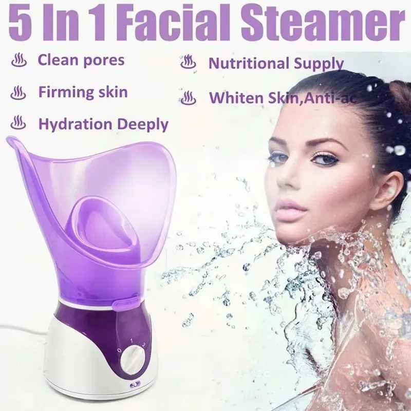 50ML Facial Steamer Nano Steamer Hot Sprayer Face Humidifier Skin Moisturizing Pores Cleansing Skin Deep Hydration Control OilXJ250607