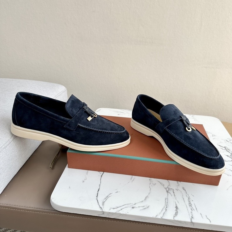 Loafers Women Men Dress Shoes It Designer Shoes Luxury Fashion Business Cashmere Leather Flat Shoes Low Top Suede Cow Oxfords Casual Moccasins Lazy Shoe