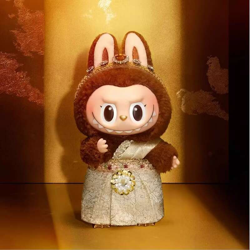New Pop Mart Labubu Plush Leader ZIMOMO High-Quality Modification Doll Pendant
