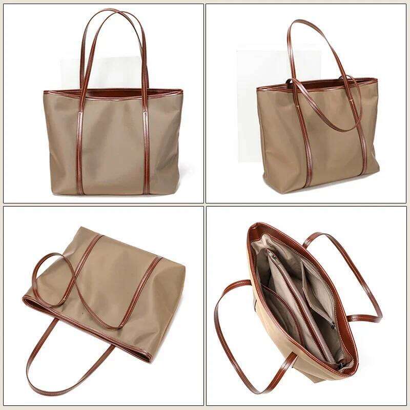 Designer Bags 2025 Female Fashion Designer Shoulder Bags Women's Nylon Lithe Facilitate Ladies Casual Soft Tote Handbag For Lady Bag Luxury Bag