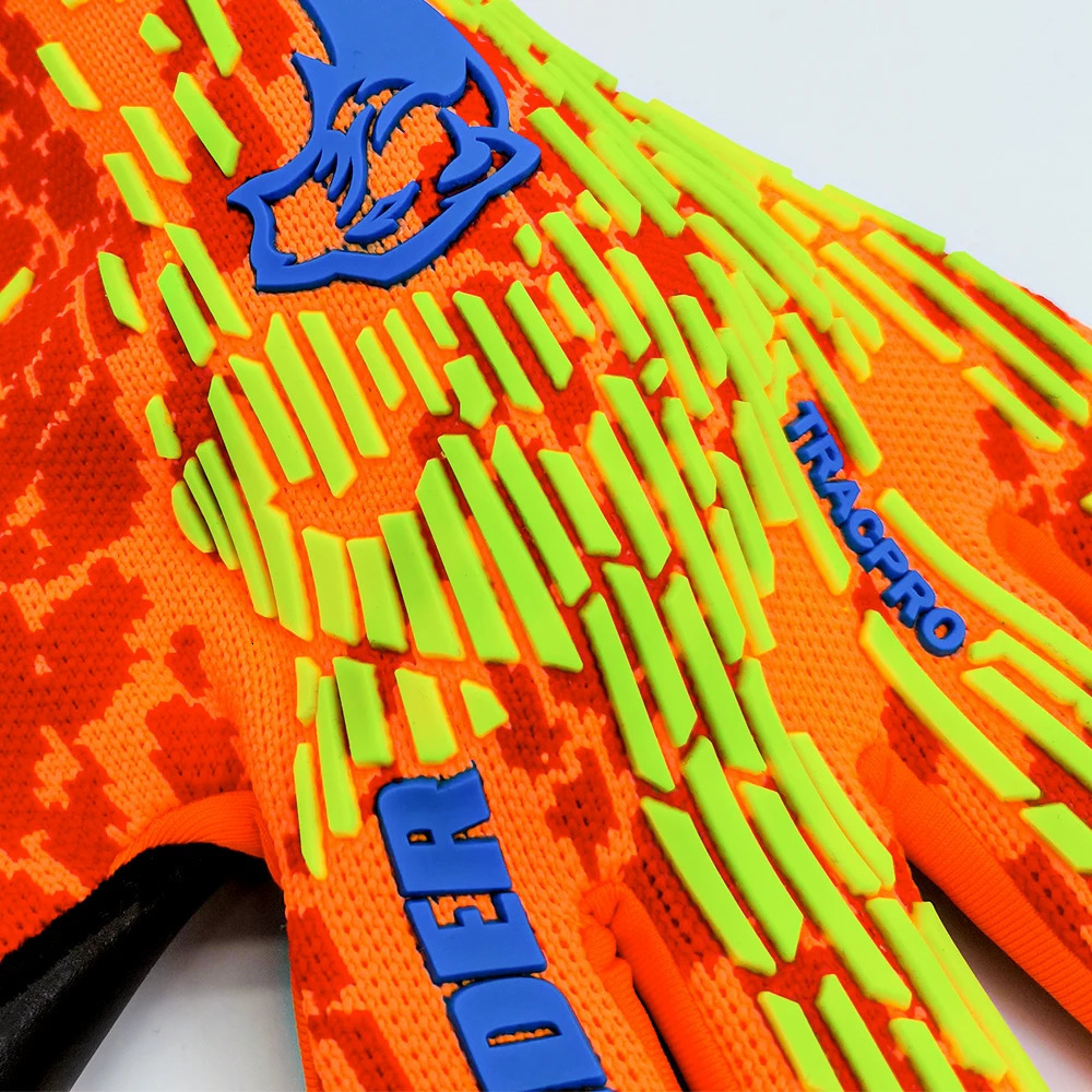 Adults Kids Goalkeeper Gloves Goalie Gloves Thicken Latex Football Soccer Anti-slip Protection Soccer Children Goalie Gloves 250605