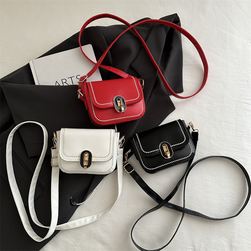 designer Niche Design Small Square Bag Simple Casual Fashion Bag for Women 2025 New Retro Personality Trendy Crossbody Bag