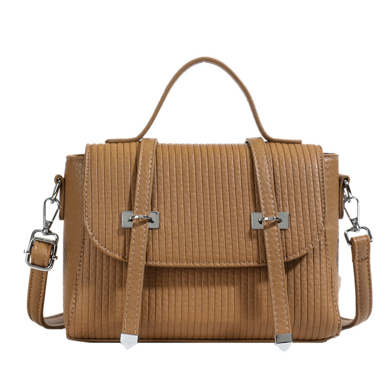 Free shipping designer bag Versatile for Women 2025 New Style Trendy, Fashionable, High end, Women's Western Texture Shoulder Handheld Small Squa