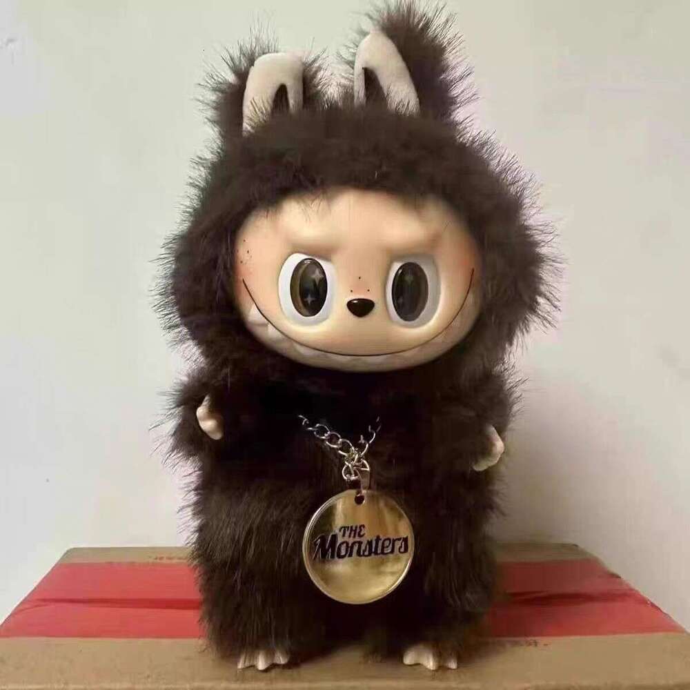 New Pop Mart Labubu Plush Leader ZIMOMO High-Quality Modification Doll Pendant
