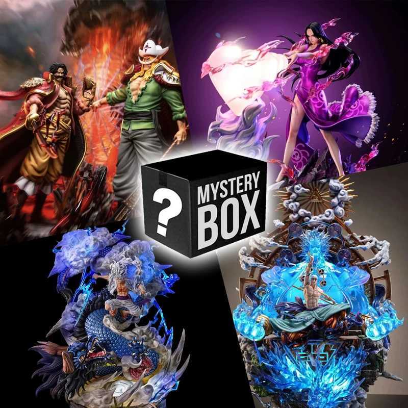 ONE PIECE Figure Four Emperors Mystery Box Surprise Blind Box featuring Luffy and Zoro Shanzhi Nami Meiwusop Random Person XJ250605