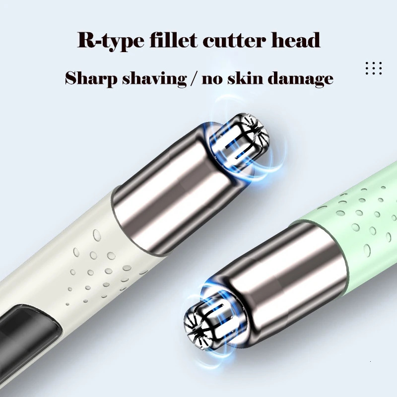 Electric Nose Hair Clipper Rechargeable Multi-Kinetic Shaving Multifunctional Unisex Automatic Washable Shaving Nose Trimmer 250604