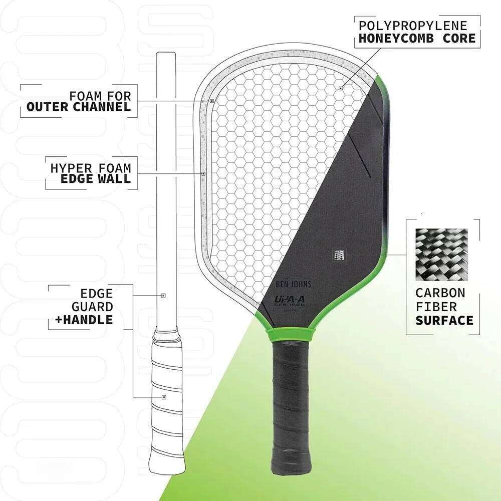 Pickleball Paddle Hyperion 3S Ben Johns GEN3 Propulsion Core T700 Carbon Fiber 16mm USAPA standard
