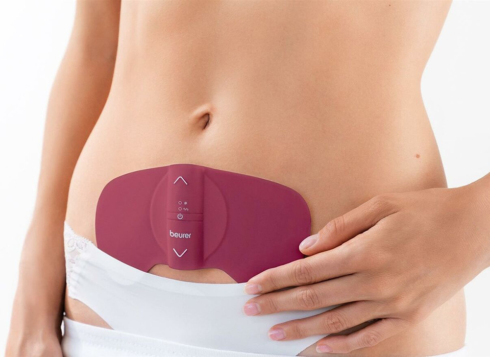 Palace warming belt, menstrual period aunt hot compress massage artifact, graphene palace warming treasure ems micro-current charging model