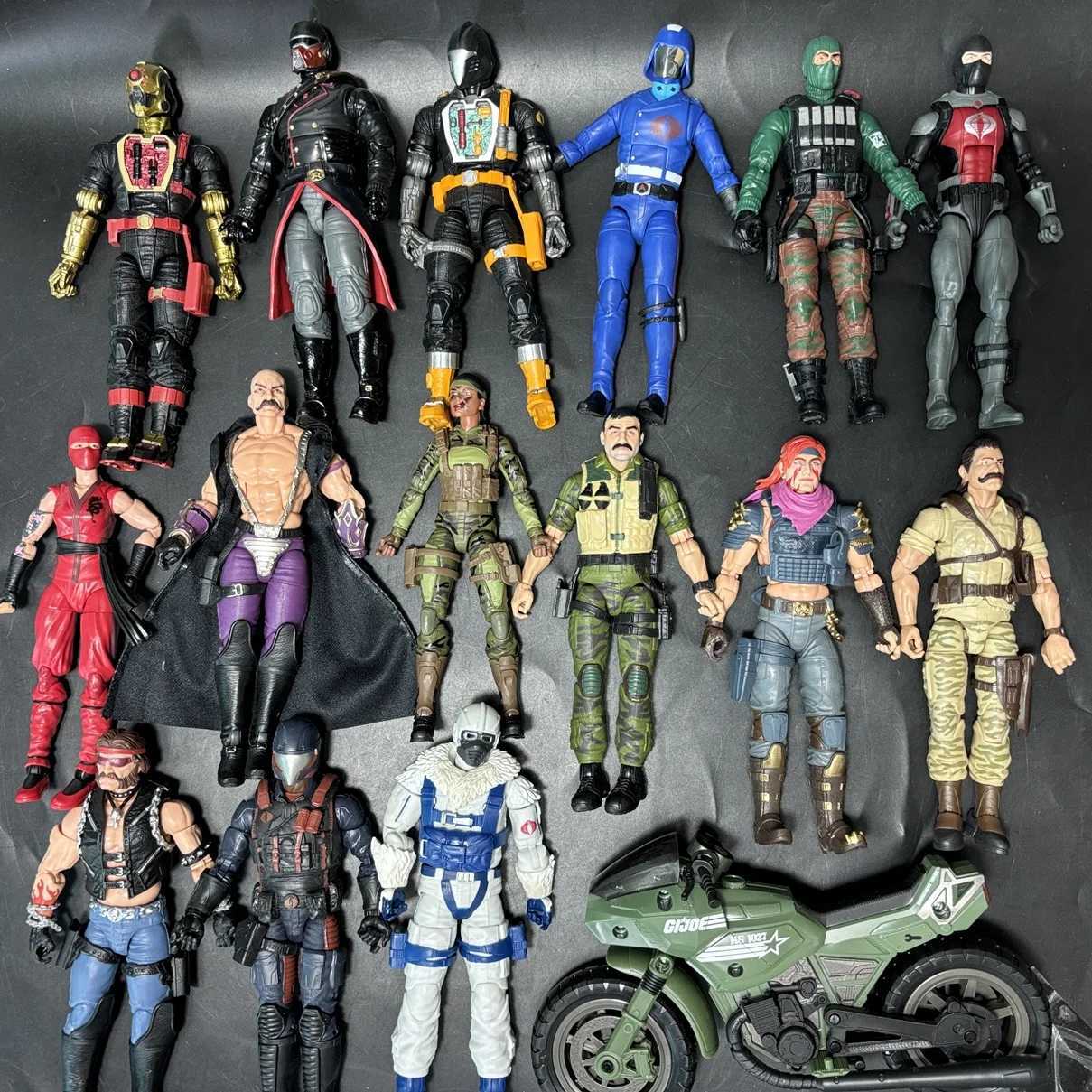 G.I.Joe GI Joe Classified Series 6 DR. Mindbender Snake Eyes Dreadnok Torch Zandar Iron Grenadi Action Figure Model Toy GiftXJ250605