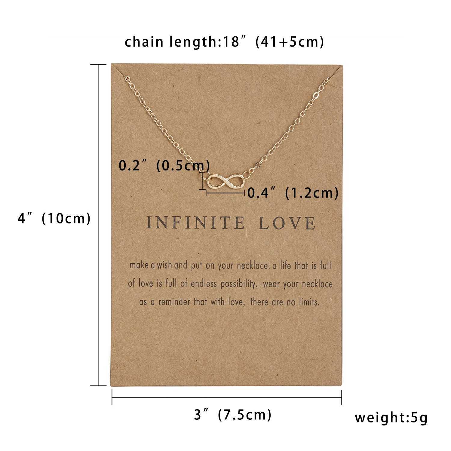 Minimalist Infinity Symbol Pendant Necklace for Women Delicate Silver Color Clavicle Chain Necklace Party Friendship Jewelry XJ250604