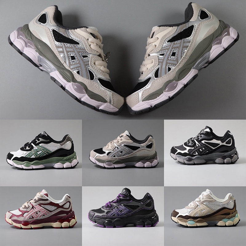 Designer Kids Running Shoes Boys Girls Shoes Children Youth Outdoor Trainers Kid Toddlers Sport Shoe Black Grey Royal Grey Pink White Navy Beige England Style 26-37