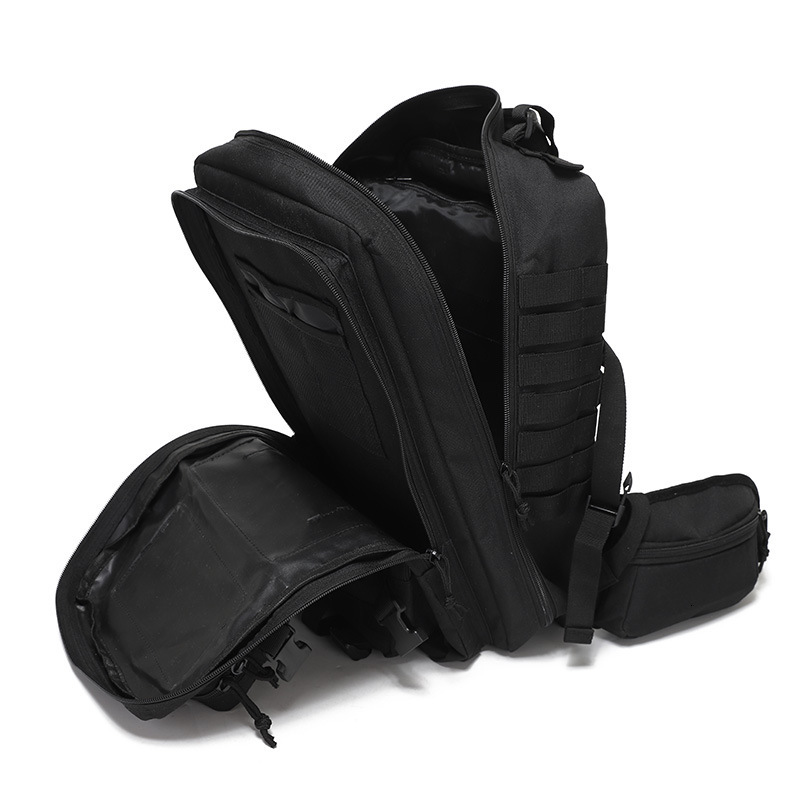 Outdoor Tactical Water-Resistant Sports Cycling Hiking Bag Unisex Waist Protection Small 3P Backpack