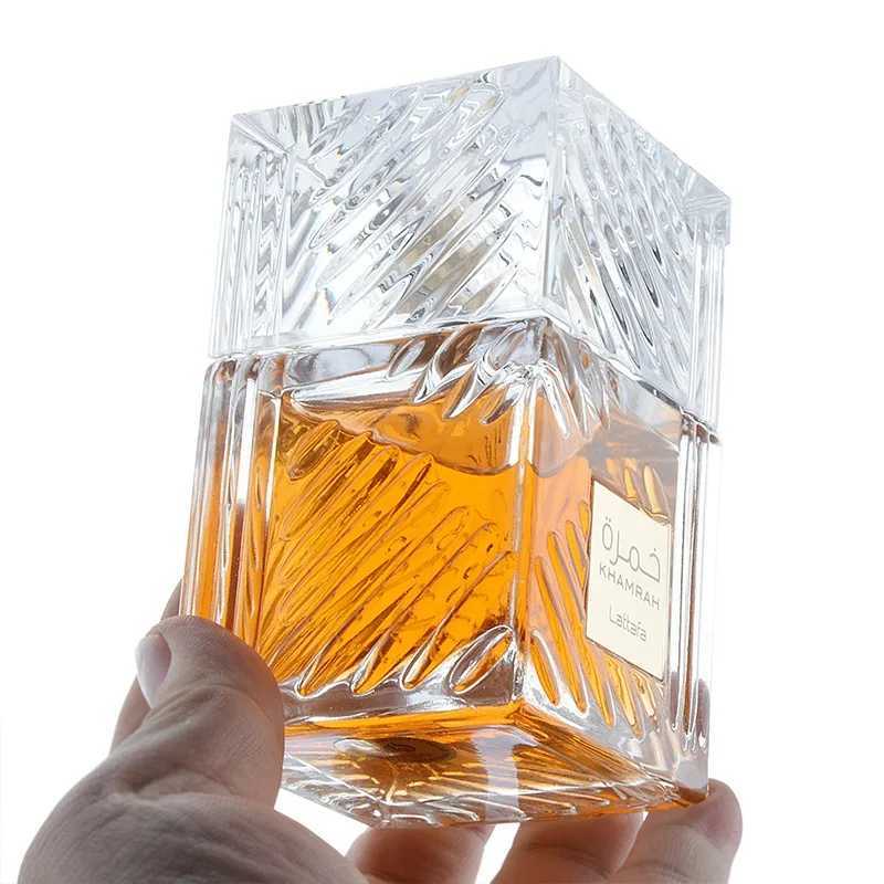 100ml Original Khamrah Men Fragrance Attract Opposite Sex Lasting Wood Fragrance High Quality Arabic Perfume Sex Luxurious Aura W250605