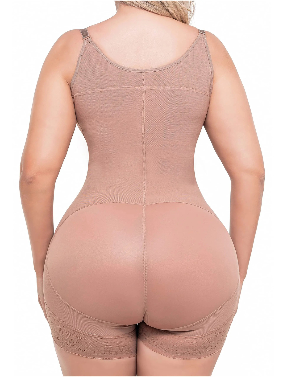 High Compression Body Shapewear Women Fajas Colombianas Corrective Girdle Tummy Control Post Liposuction BBL Slimming 7206 250517