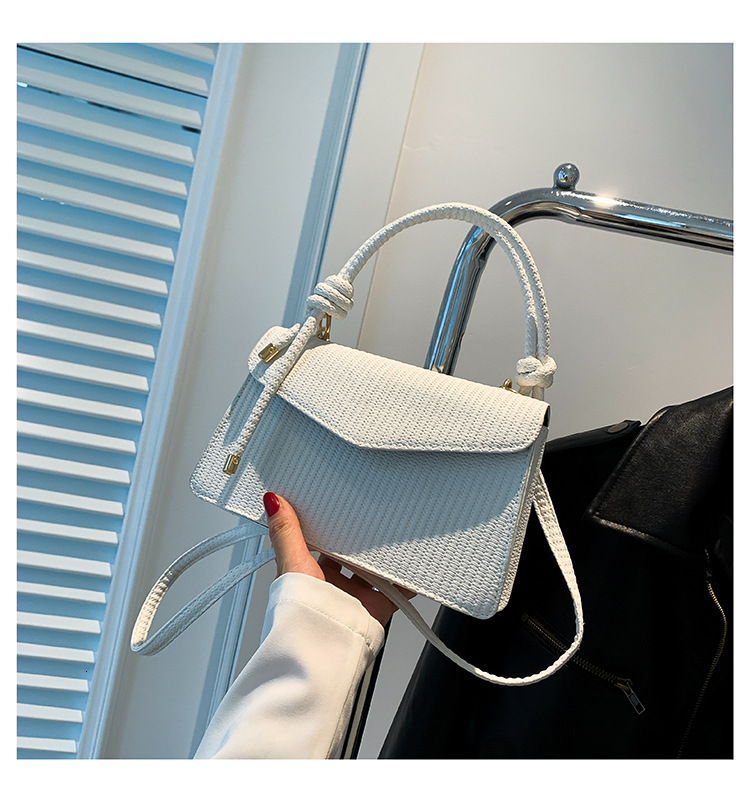 designer 2025 Spring/Summer New Fashion PU Handbag Single Shoulder Crossbody Small Square Bag Women's Bag Supports Wholesale and Mixed Orders