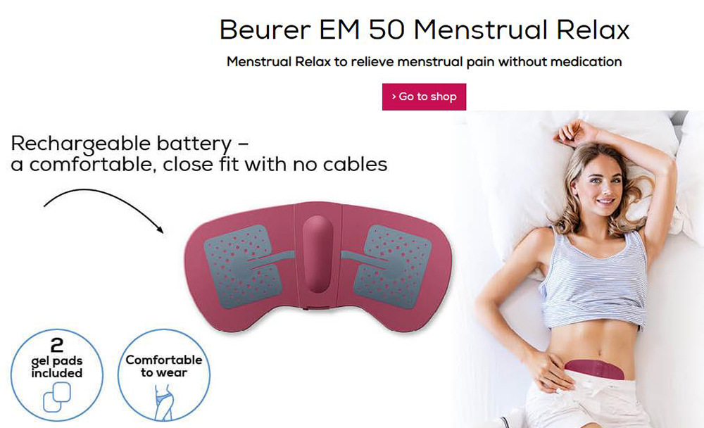 Palace warming belt, menstrual period aunt hot compress massage artifact, graphene palace warming treasure ems micro-current charging model