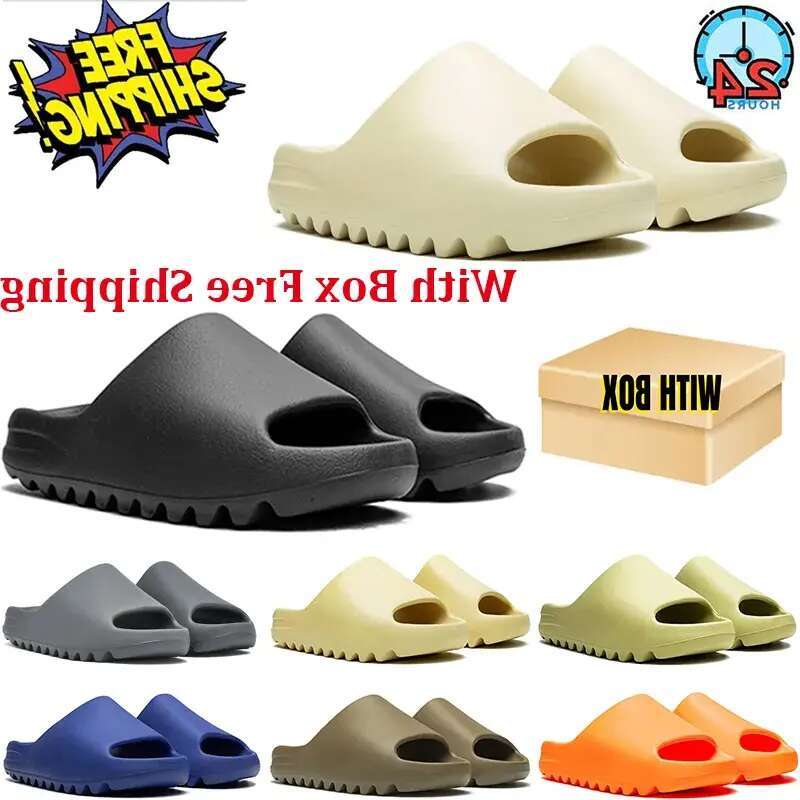Free shipping designer slippers slides for men women sliders sandals mens womens slipper slide trainers flip flops sandles with box