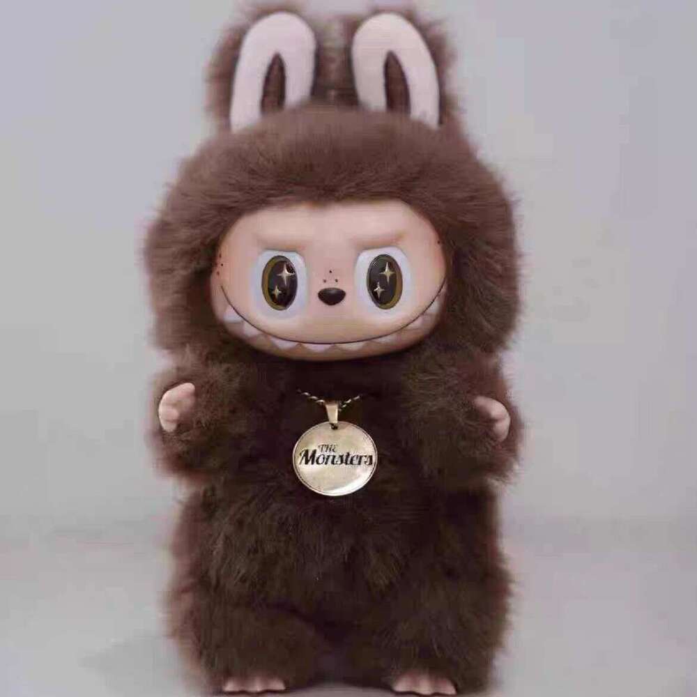 New Pop Mart Labubu Plush Leader ZIMOMO High-Quality Modification Doll Pendant