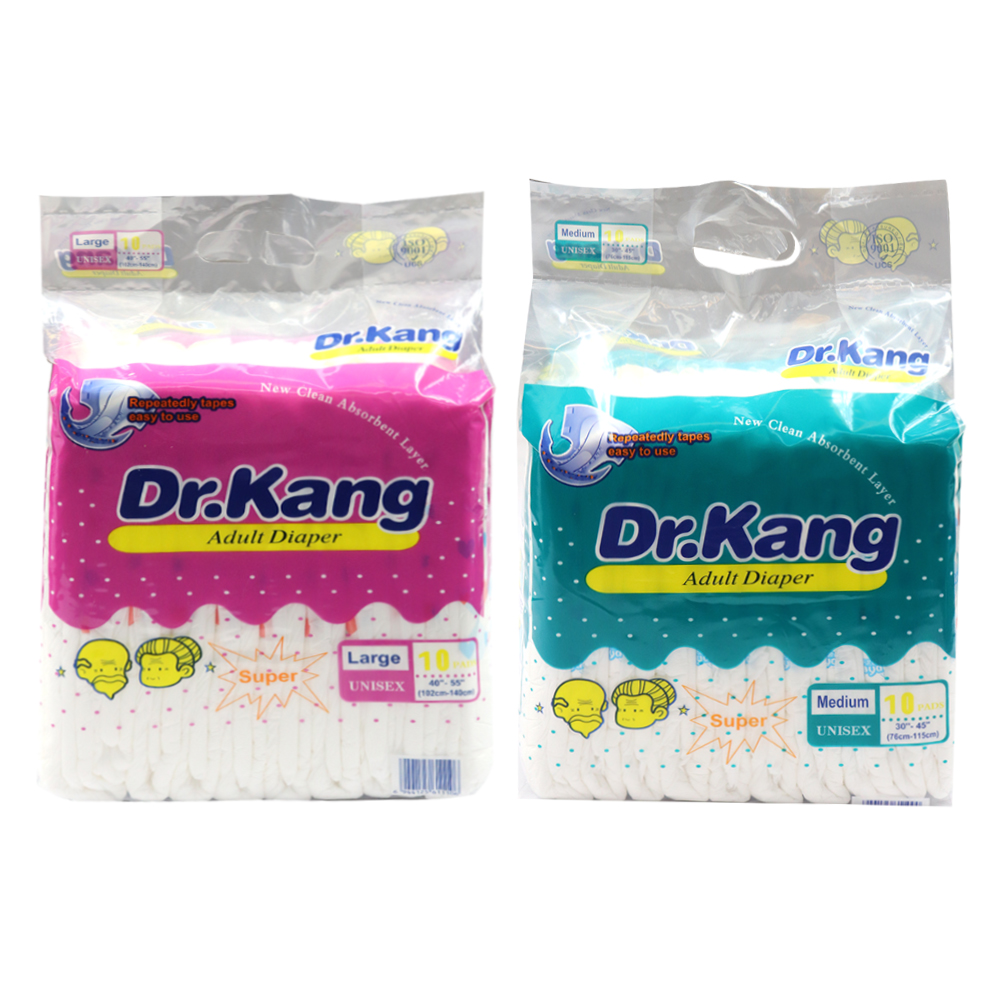 DOCTOR KAN Quick-Absorbent Dry-Fit Adult Diaper for Enhanced Comfort