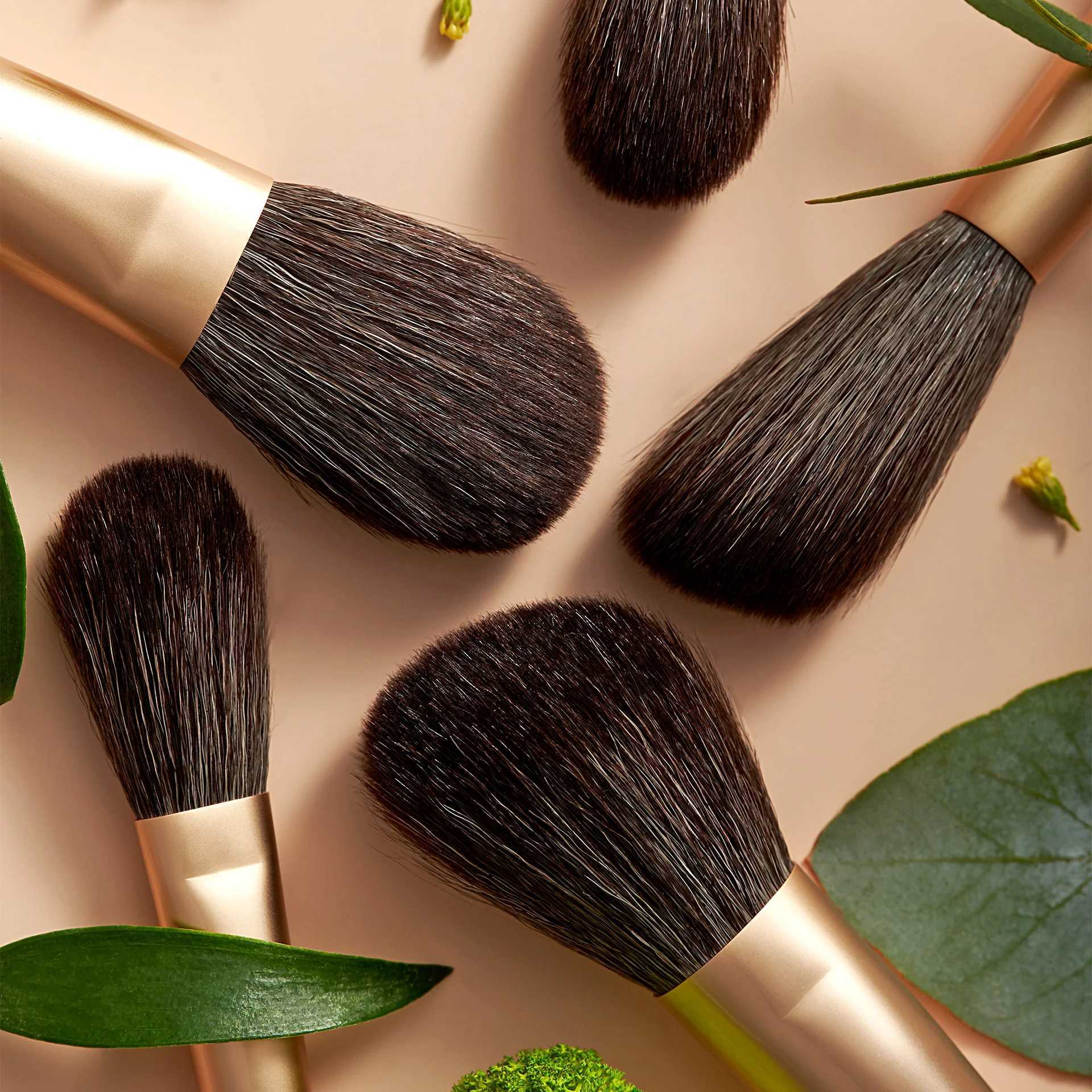Nature More II Makeup Brush Eye Shadow Foundation Cosmetic Brushes Beauty Soft High-quality Bristles Makeup Tools W250605