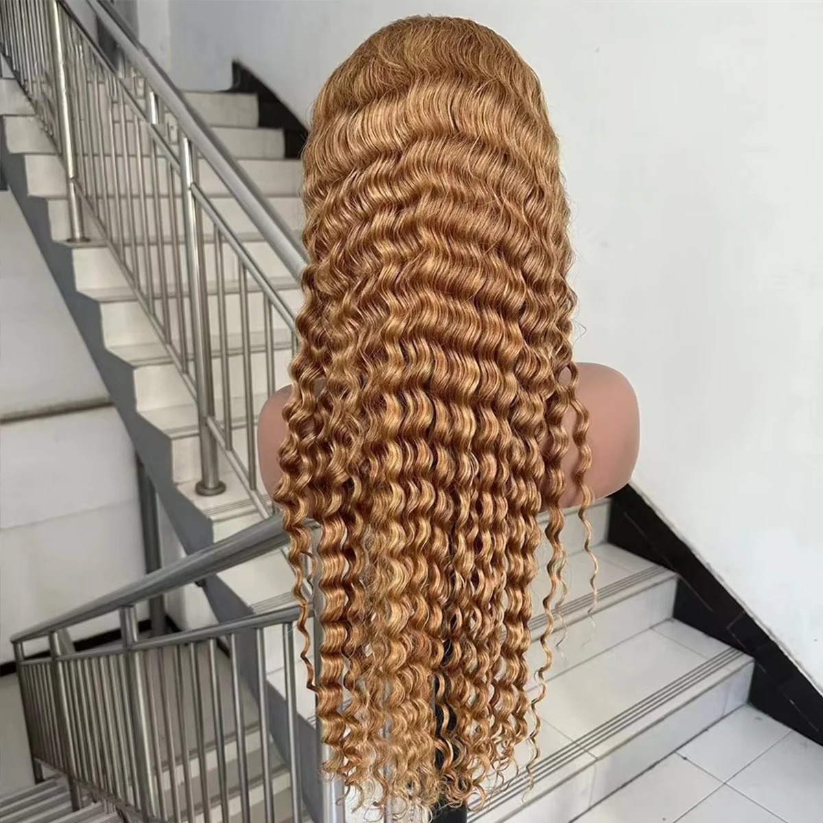 200% Density Deep Wave Frontal Wig 13x6 Hd Lace 13x4 Lace Frontal Curly Wig Water Wave Honey Blonde Wig Human Hair synthetic lace front wigs